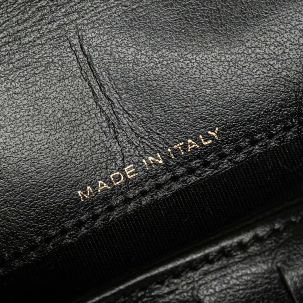 CHANEL Black Caviar Leather Wallet